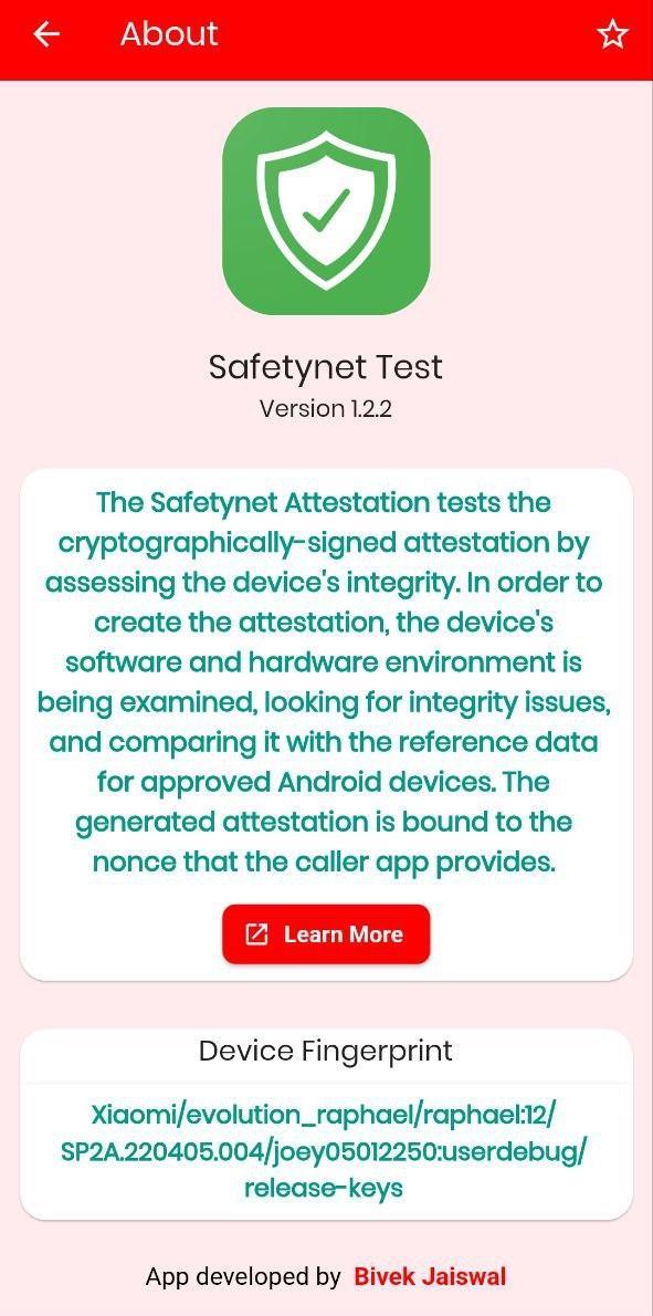 Safetynet Test 2022 screenshot image 4_Popularmodapk.com