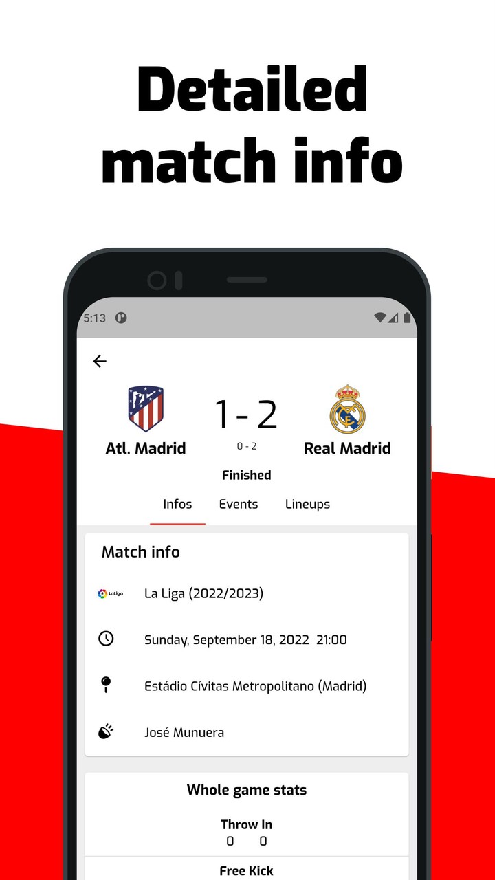 Football Live Score screenshot image 5_Popularmodapk.com