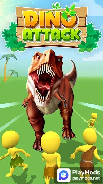 Dinosaur attack simulator 3D<span>(Remove ads)</span> screenshot image 1_Popularmodapk.com