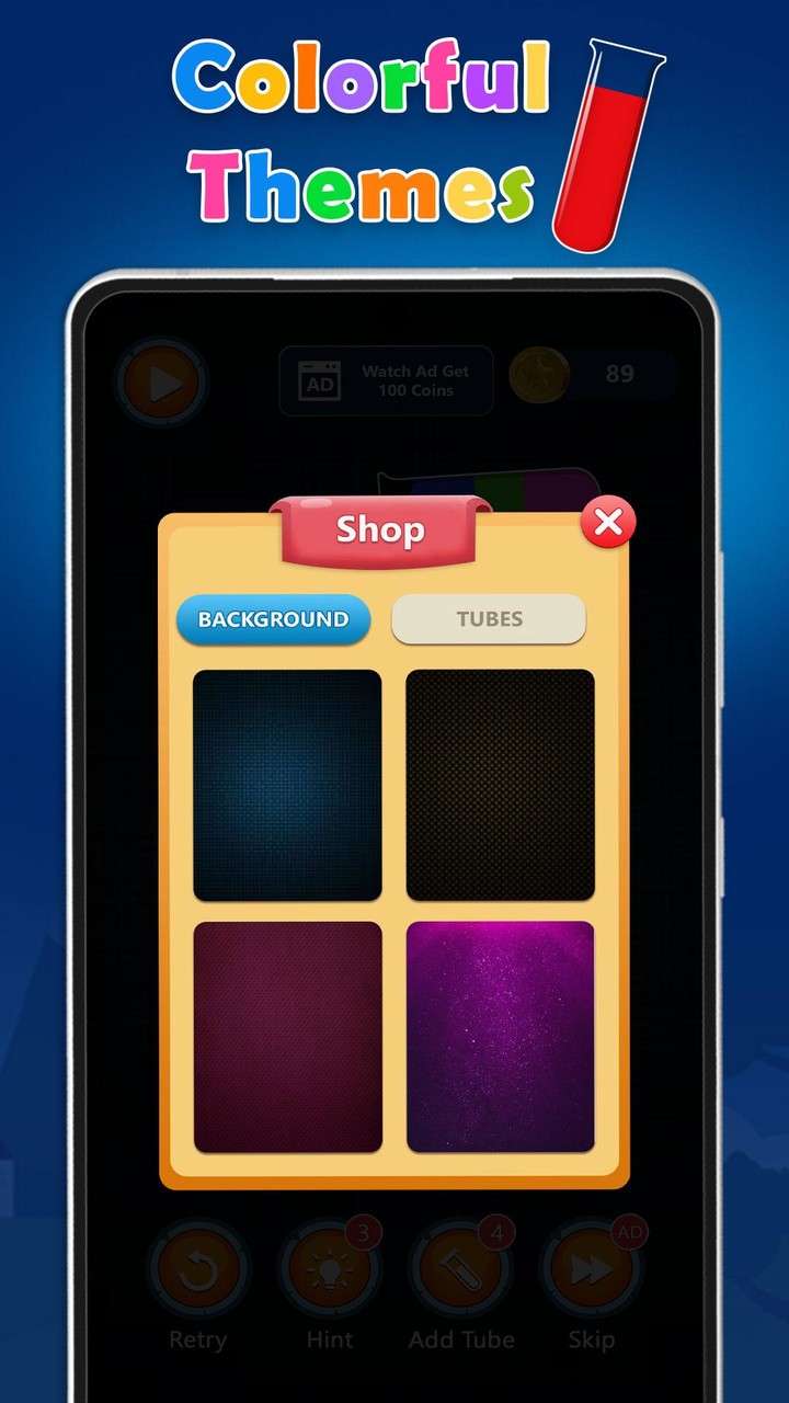 Water Sort - Color Puzzle Game screenshot image 5_Popularmodapk.com