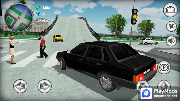 ВАЗ 21099 - Игра Лада Девятка<span>(unlimited money)</span> screenshot image 2_Popularmodapk.com