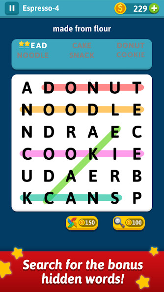 Word Search: Hidden Words<span>(Unlimited money)</span> screenshot image 4_Popularmodapk.com