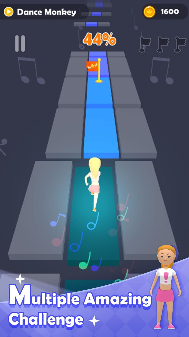 Piano Run: Colorful Tiles Hop screenshot image 21_Popularmodapk.com