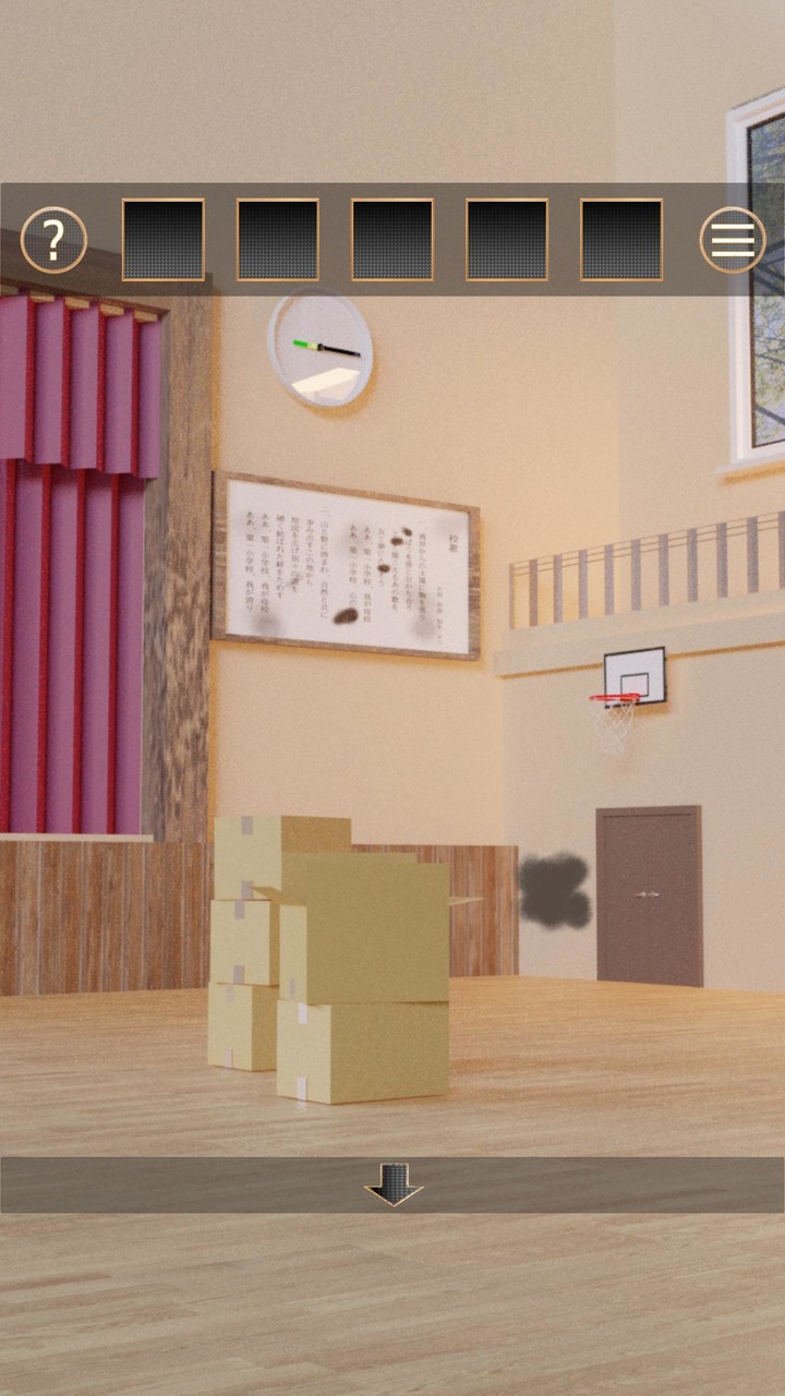 脱出ゲーム　桜と学校 screenshot image 1_Popularmodapk.com