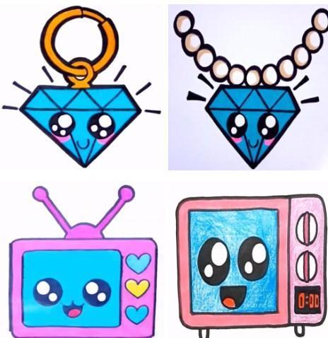 How To Draw Cute Things screenshot image 8_Popularmodapk.com