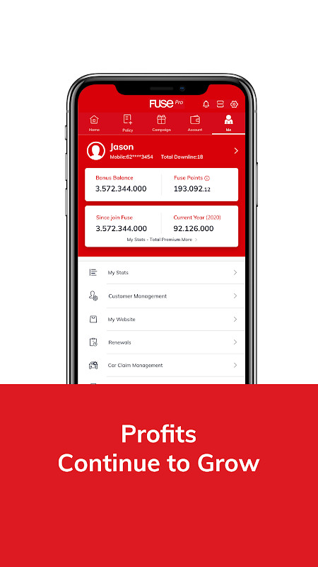 FUSE PRO - Portal Asuransi screenshot image 3_Popularmodapk.com