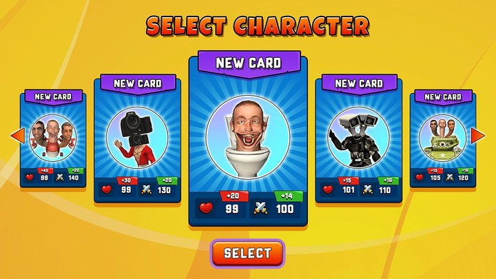 Fusion War: Skibidy vs Kamera screenshot image 2_Popularmodapk.com