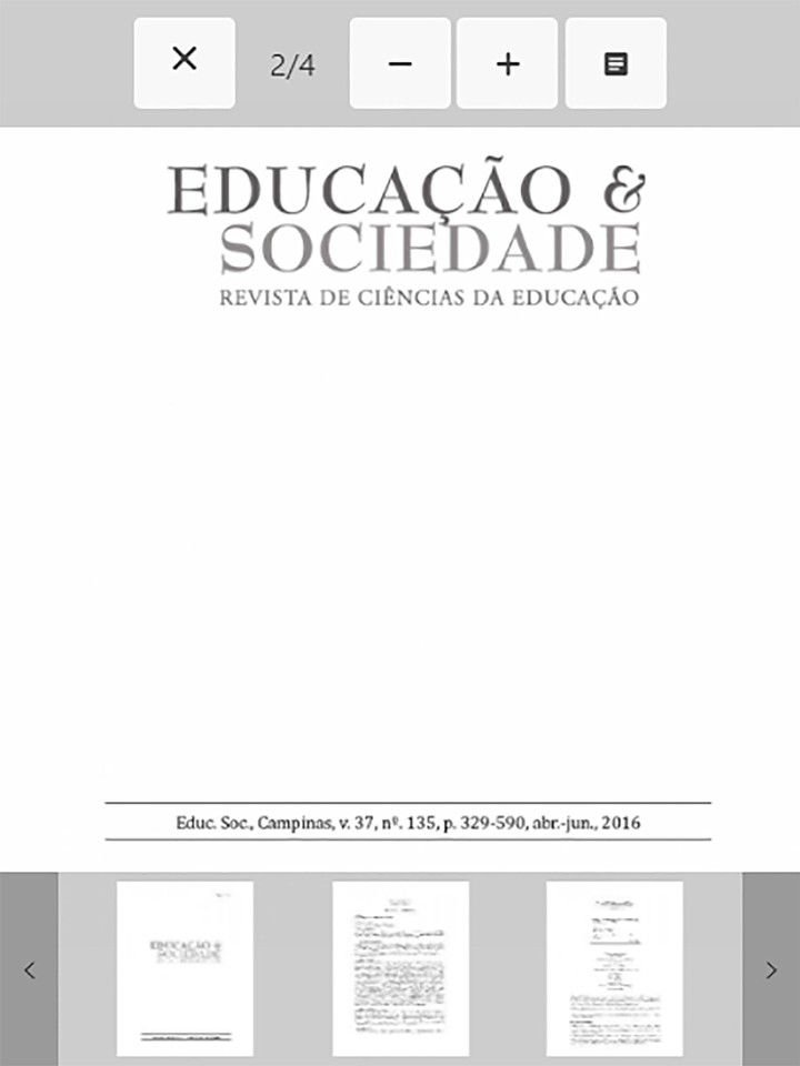 Revista Educação & Sociedade screenshot image 16_Popularmodapk.com