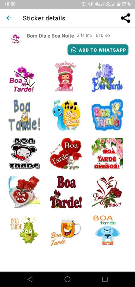 Figurinhas Bom dia e Boa noite screenshot image 4_Popularmodapk.com