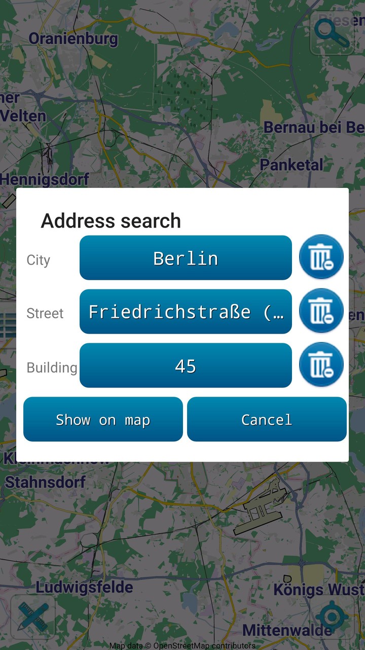 Map of Berlin offline screenshot image 3_Popularmodapk.com