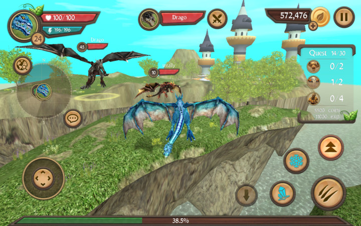 Dragon Sim Online: Be A Dragon screenshot image 6_Popularmodapk.com