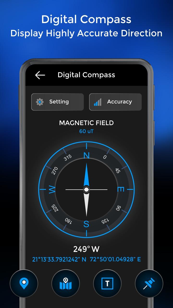 Smart Compass for Android screenshot image 6_Popularmodapk.com