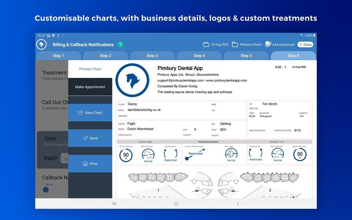 Pimbury Dental: Equine Dentistry Charting screenshot image 2_Popularmodapk.com