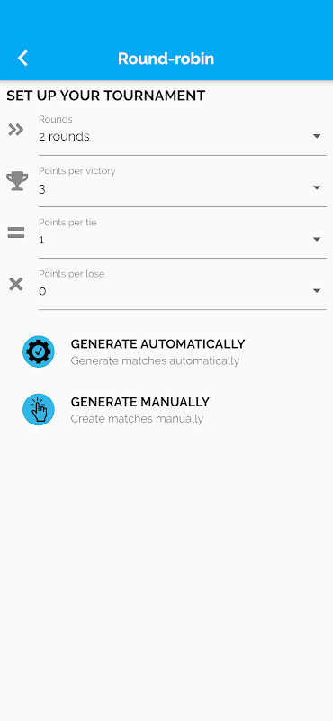 Tournament Manager screenshot image 1_Popularmodapk.com