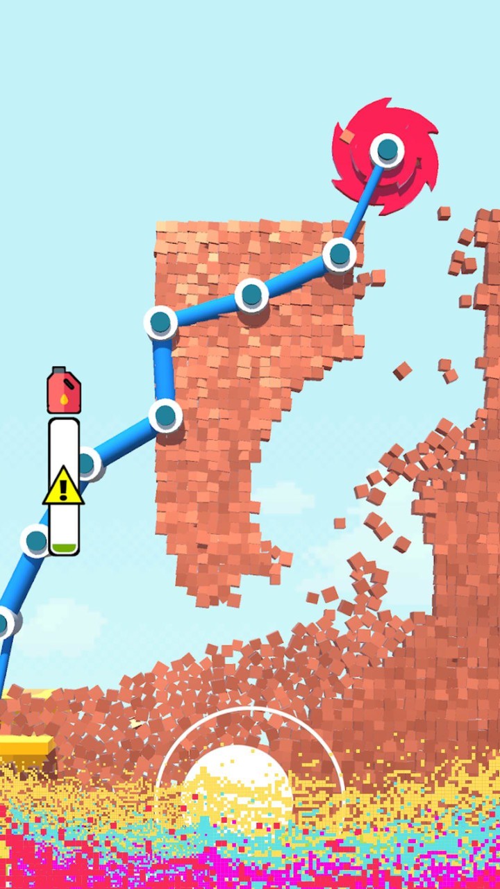 Idle Voxel Crusher Machine 3D screenshot image 3_Popularmodapk.com