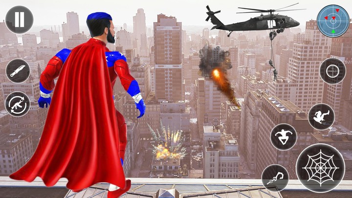 Ragdoll Rope Hero Spider Games screenshot image 1_Popularmodapk.com