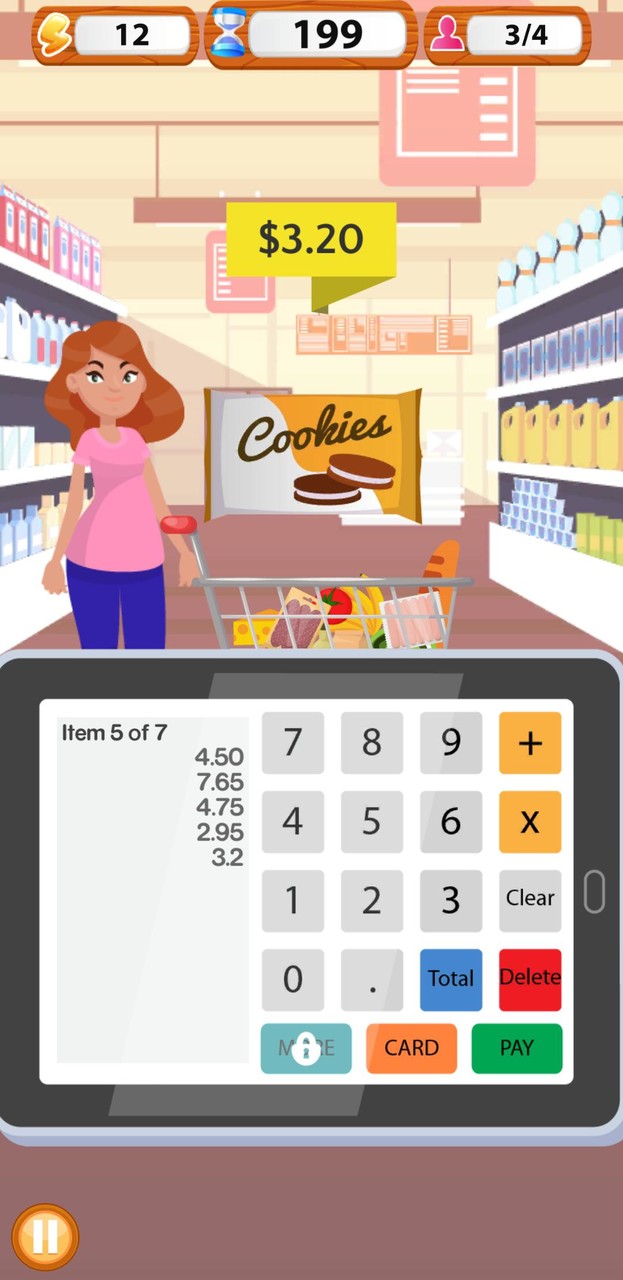 Supermarket Cashier Simulator screenshot image 2_Popularmodapk.com