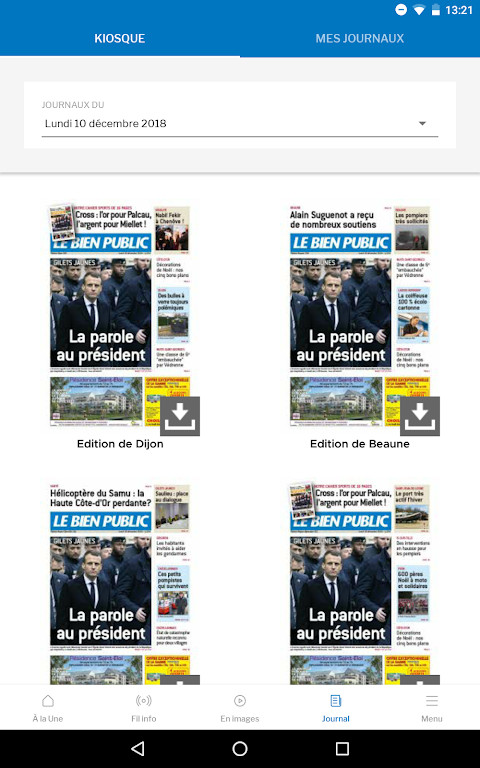 Le Bien Public screenshot image 2_Popularmodapk.com