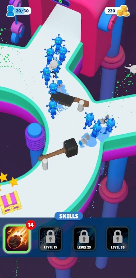 Crowd 3D(No Ads) screenshot image 2_Popularmodapk.com