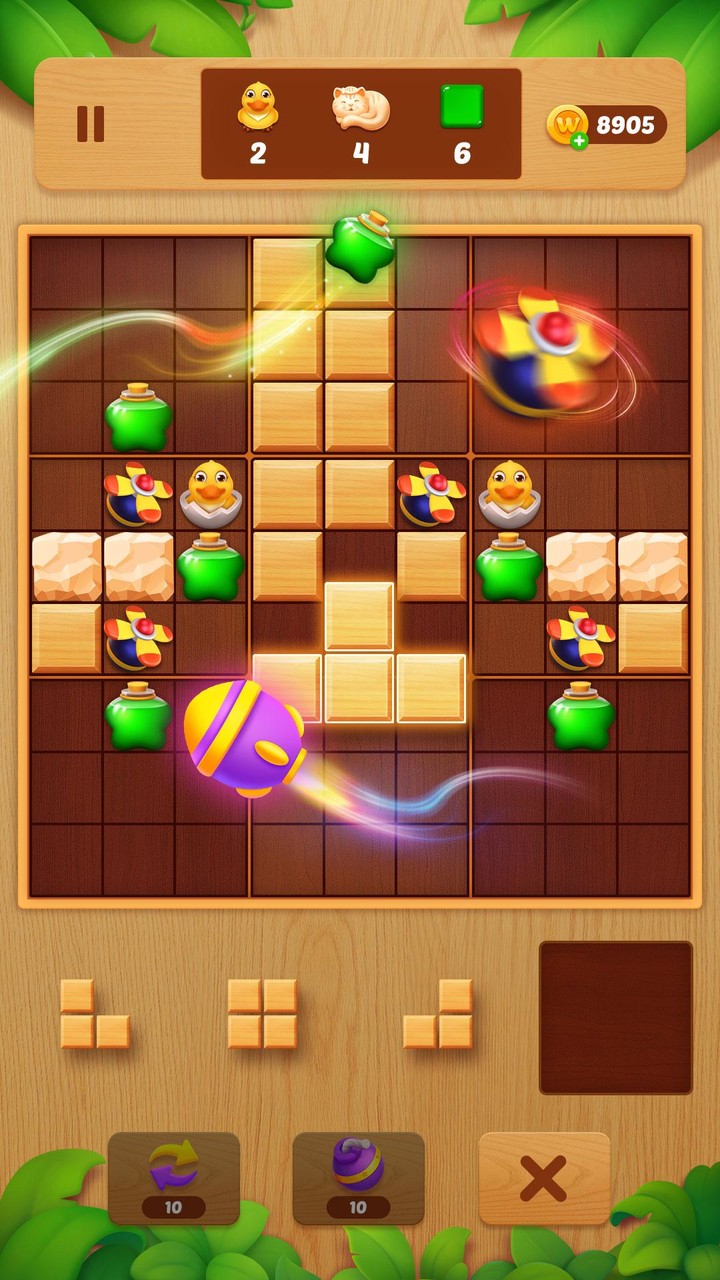 Block Crush: Wood Block Puzzle screenshot image 1_Popularmodapk.com