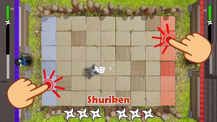 Jumping Ninja Party 2 Player screenshot image 3_Popularmodapk.com