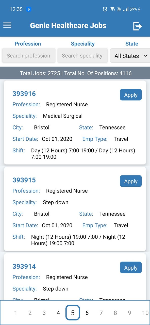 Genie Healthcare Jobs screenshot image 19_Popularmodapk.com
