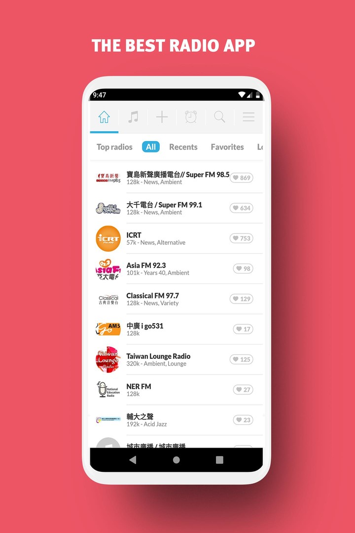 Radio Taiwan - FM Radio screenshot image 1_Popularmodapk.com