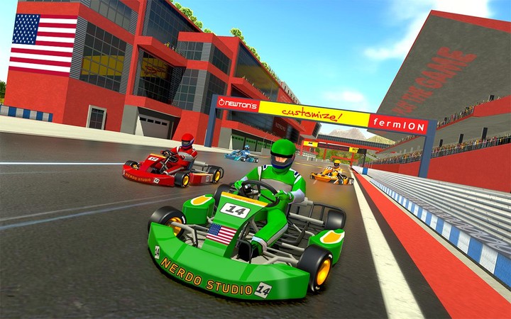 Jeux de course de kart 3D screenshot image 5_Popularmodapk.com