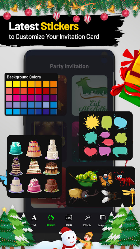 Party Invitation Cards Maker screenshot image 6_Popularmodapk.com
