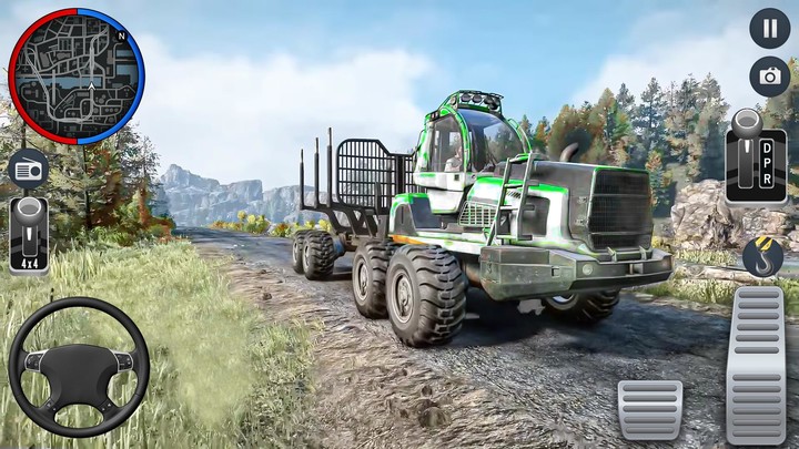 Off Road Cargo Truck Driving screenshot image 2_Popularmodapk.com