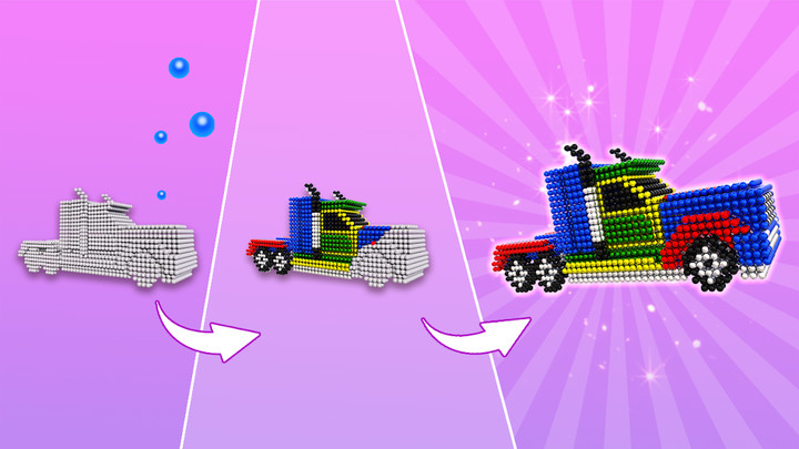 Magnet 3D World: ASMR Build screenshot image 4_Popularmodapk.com