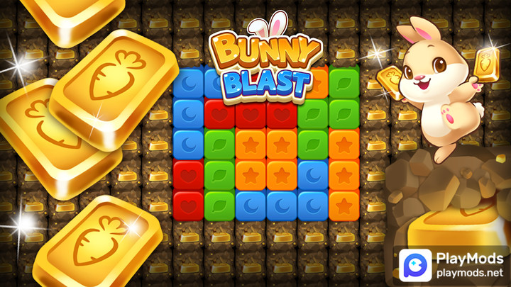 Bunny Blast - Puzzle Game<span>(Unlimited money)</span> screenshot image 1_Popularmodapk.com