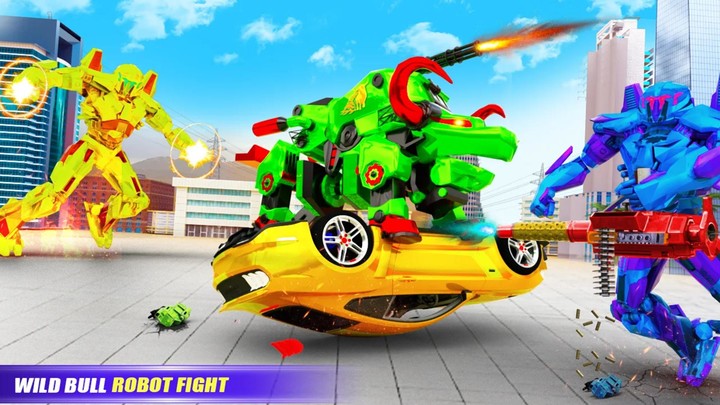 Grand Bull Robot Car Transform screenshot image 6_Popularmodapk.com