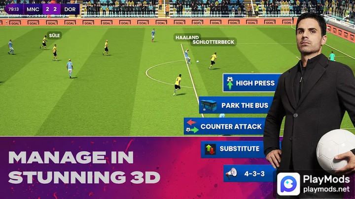 Soccer Manager 2024 - Football<span>(No Ads)</span> screenshot image 1_Popularmodapk.com