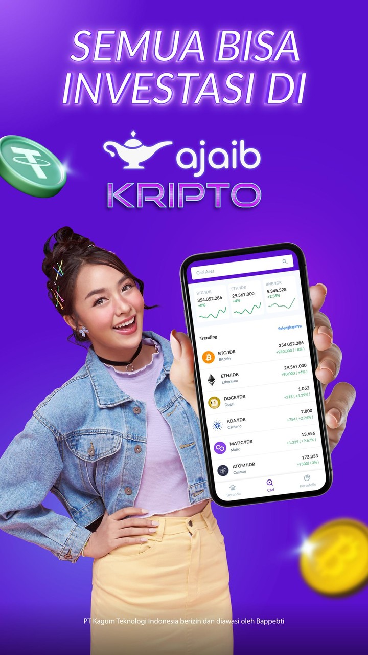 Ajaib Kripto: Buy Crypto Asset screenshot image 6_Popularmodapk.com