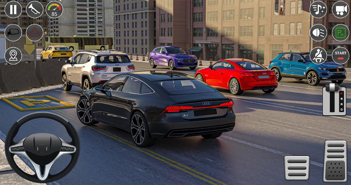 City Car Parking Driving Games screenshot image 4_Popularmodapk.com