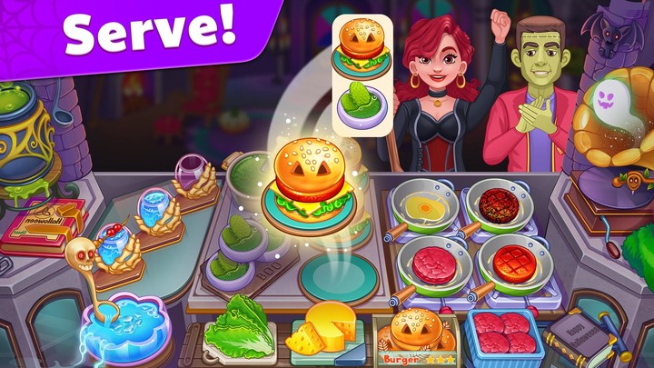 Halloween Fever Cooking Games screenshot image 3_Popularmodapk.com