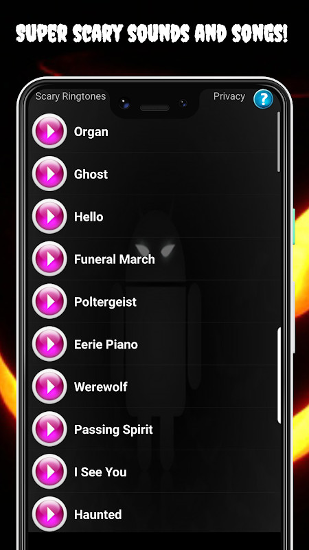 Scary Ringtones screenshot image 4_Popularmodapk.com