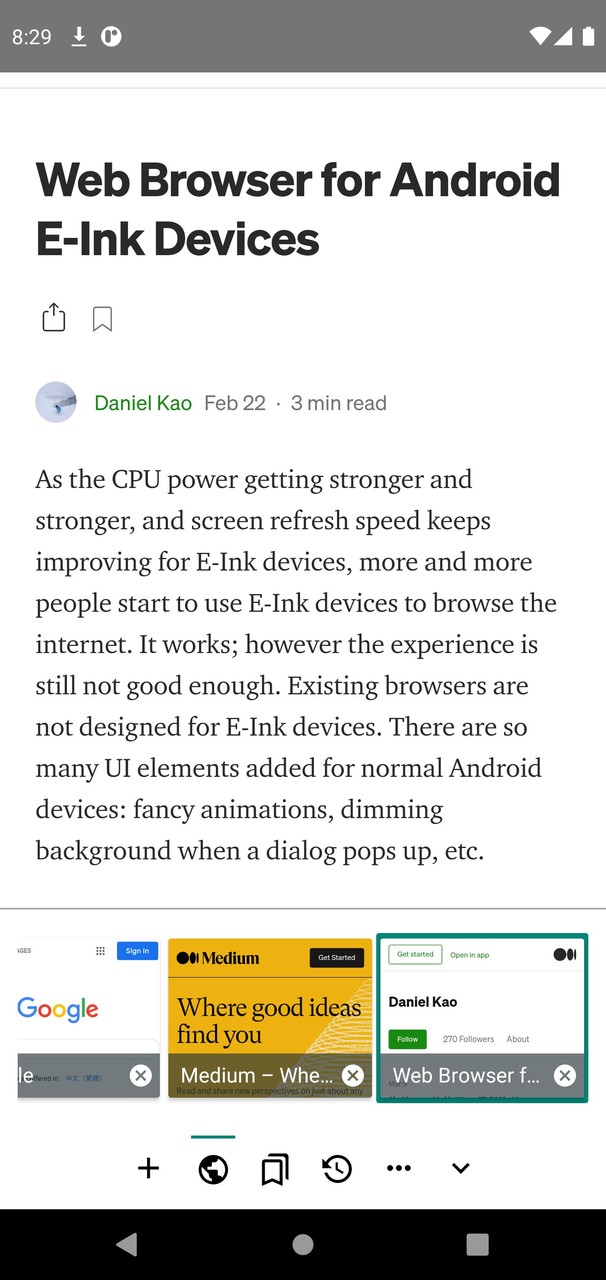 EinkBro - Fast & Light Browser screenshot image 18_Popularmodapk.com