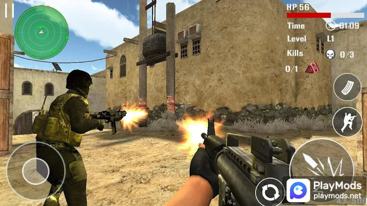 Gun Strike Shoot 3D<span>(Remove ads)</span> screenshot image 1_Popularmodapk.com