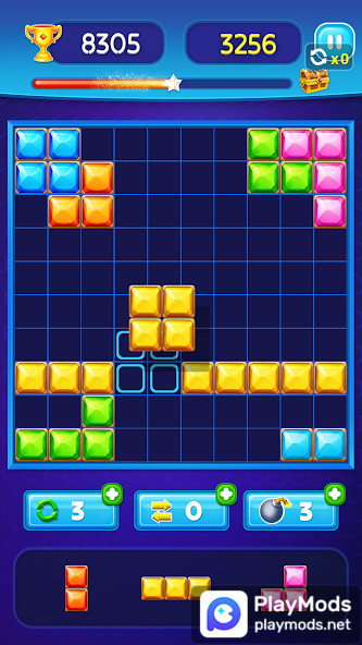 Block Puzzle - Gem Block<span>(Speed change)</span> screenshot image 4_Popularmodapk.com