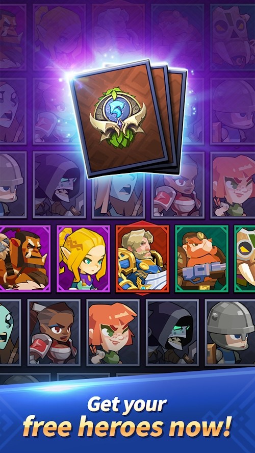 Dungeon Tactics : AFK Heroes(Large enty of Diamonds) screenshot image 6_Popularmodapk.com