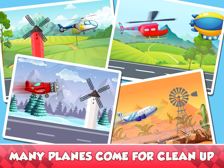Airplane wash Games for kids screenshot image 3_Popularmodapk.com