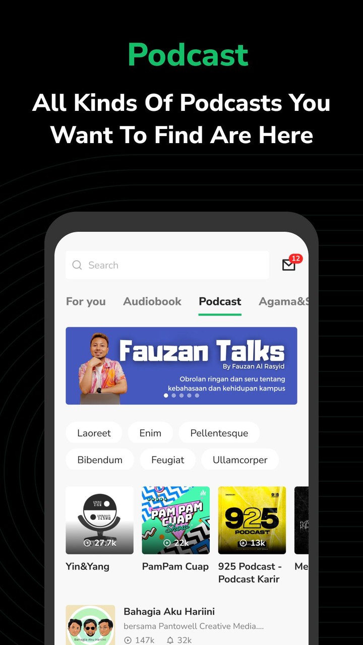 POGO FM - Audiobook & Podcast screenshot image 6_Popularmodapk.com