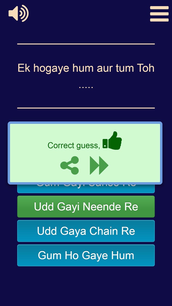 Finish The Lyrics - Bollywood screenshot image 5_Popularmodapk.com
