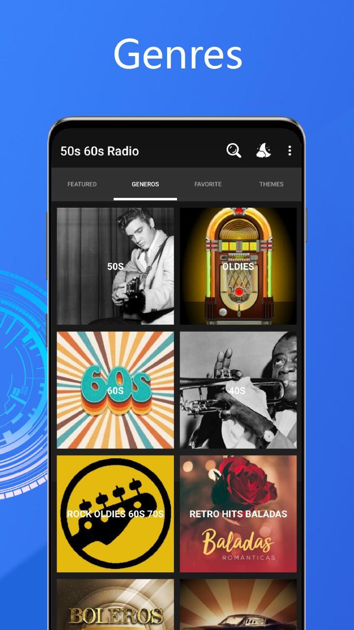 50s 60s Radio: Oldies Music screenshot image 9_Popularmodapk.com