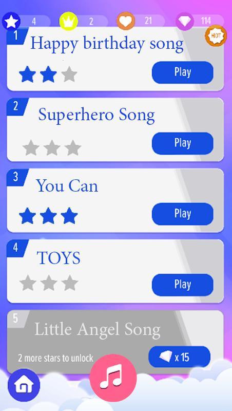 Like Nastya Piano Game Music screenshot image 2_Popularmodapk.com