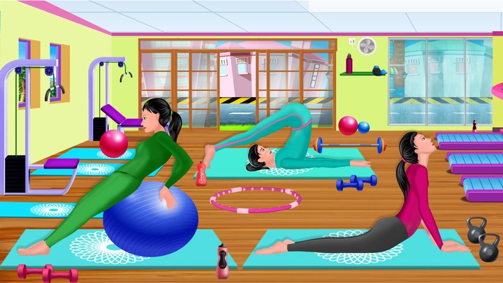 High School Fitness Athlete 3D screenshot image 1_Popularmodapk.com