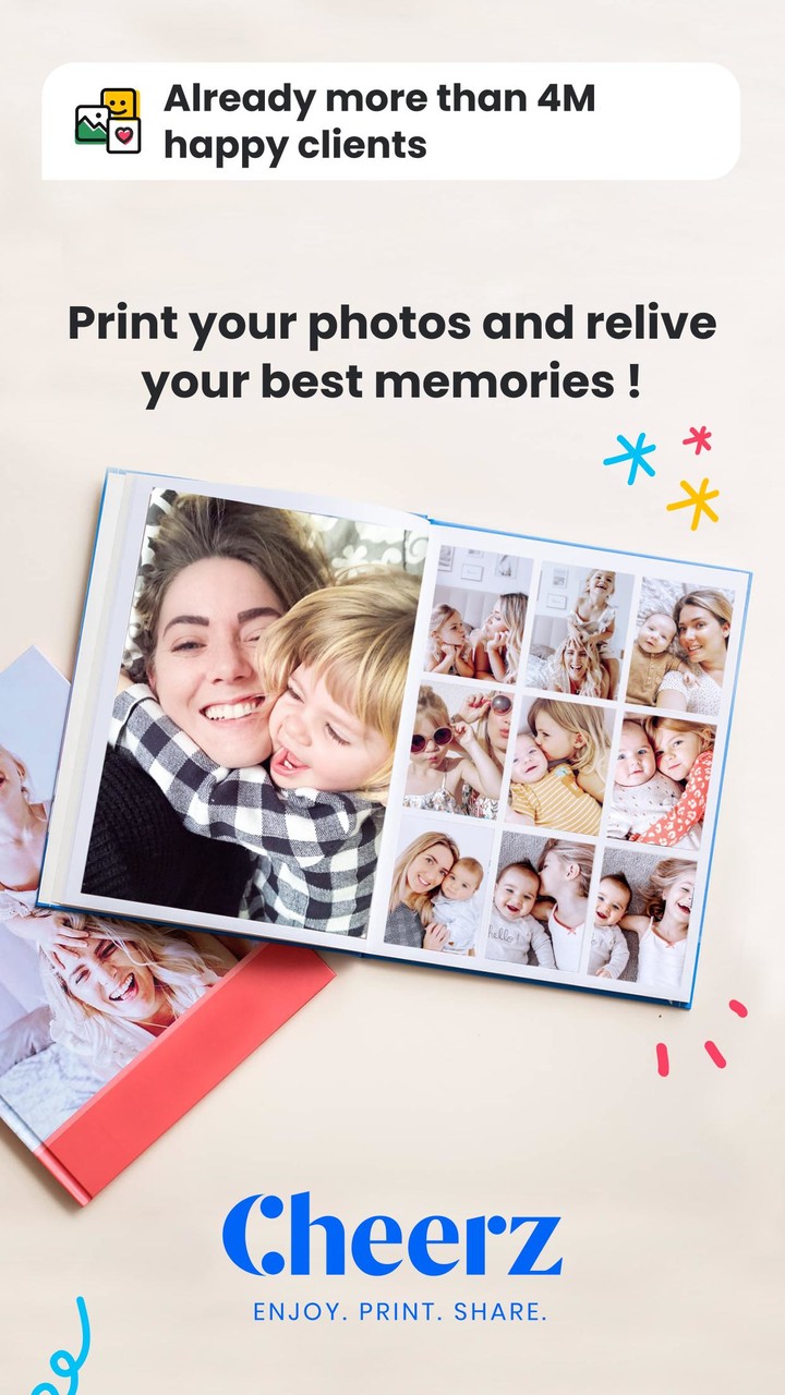 CHEERZ- Photo Printing screenshot image 1_Popularmodapk.com