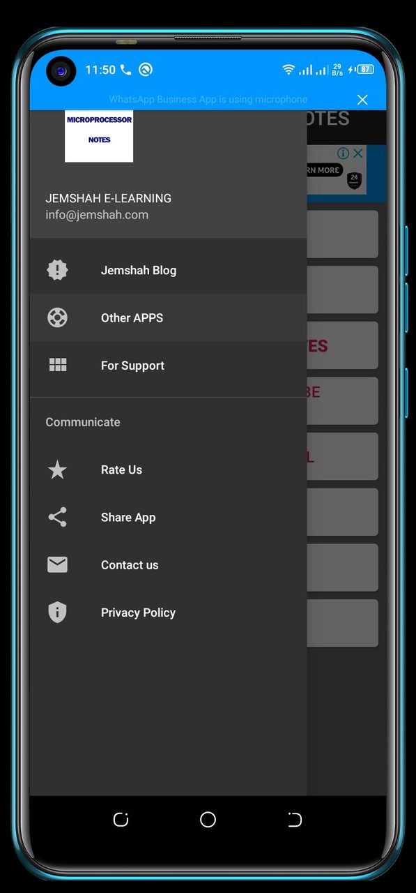 Microprocessor Notes App screenshot image 2_Popularmodapk.com